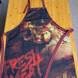 Diablo 3 Fresh Meat Bib BBQ Apron,Blizzard Entertainment, The Butcher Demon